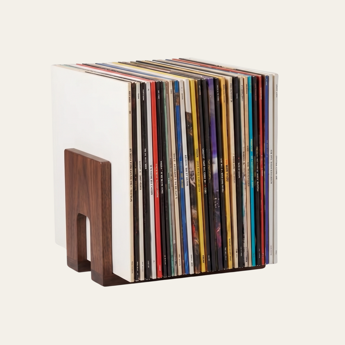 Support Vinyles Ajustable - Acacia Massif