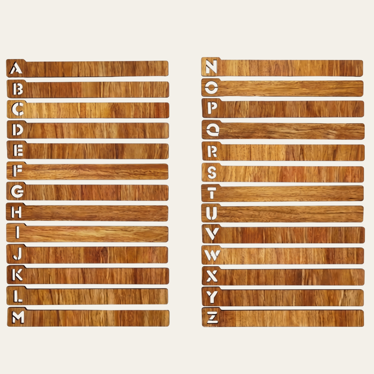 Séparateurs Alphabétiques A-Z - Lot de 26